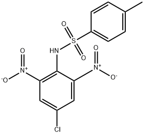 N-(4-Chloro-2,6-dinitrophenyl)-4-methylbenzenesulfonamide Structure