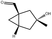 Bicyclo[3.1.0]hexane-1-carboxaldehyde, 3-hydroxy-3-methyl-, (1S,3R,5S)- (9CI),326599-76-2,结构式