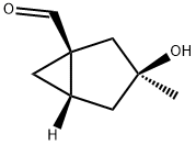 Bicyclo[3.1.0]hexane-1-carboxaldehyde, 3-hydroxy-3-methyl-, (1S,3S,5S)- (9CI),326599-87-5,结构式