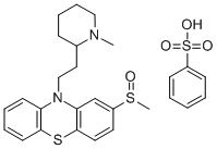 苯磺酸美索达嗪, 32672-69-8, 结构式