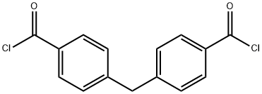 Benzoyl chloride, 4,4'-Methylenebis- 化学構造式