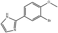 326809-10-3 2-(3-BROMO-4-METHOXY-PHENYL)-1H-IMIDAZOLE