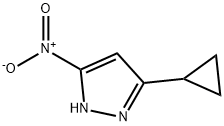 3-环丙基-5-硝基-2H-吡唑, 326827-23-0, 结构式