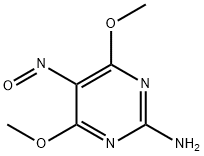 2-AMINO-4,6-DIMETHOXY-5-NITROSOPYRIMIDINE,326855-11-2,结构式