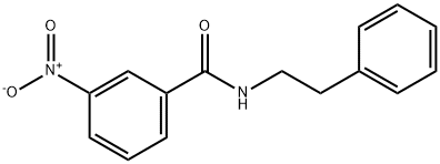 BenzaMide, 3-nitro-N-(2-phenylethyl)- 结构式