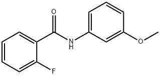 2-Fluoro-N-(3-Methoxyphenyl)benzaMide, 97% Structure