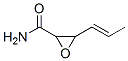 Oxiranecarboxamide,  3-(1-propenyl)-  (9CI) 结构式