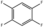 1,2,4,5-四氟苯, 327-54-8, 结构式