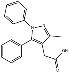32701-85-2 1,5-Diphenyl-3-methyl-1H-pyrazole-4-acetic acid