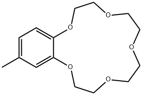 4-METHYLBENZO-15-CROWN-5 Struktur