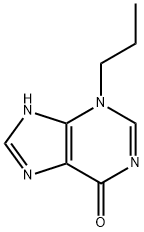 6H-Purin-6-one,  3,7-dihydro-3-propyl-  (9CI) Structure