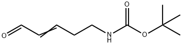 Carbamic acid, (5-oxo-3-pentenyl)-, 1,1-dimethylethyl ester (9CI) Structure