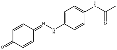 Acetamide,N-[4-[(4-oxo-2,5-cyclohexadien-1-ylidene)hydrazino]phenyl]-