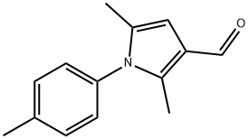 2,5-DIMETHYL-1-P-TOLYL-1H-PYRROLE-3-CARBALDEHYDE Structure