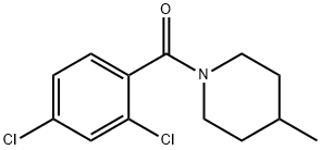 1-(2,4-Dichlorobenzoyl)-4-Methylpiperidine Structure