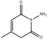 2,6(1H,3H)-Pyridinedione, 1-amino-4-methyl- (9CI) 化学構造式