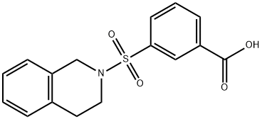 3-(3,4-디히드로이소퀴놀린-2(1H)-일술포닐)벤조산