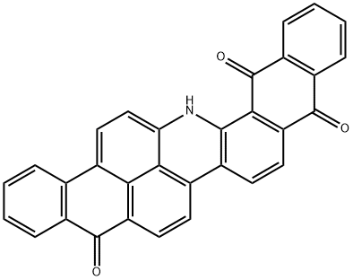 アントラ[2,1,9-mna]ナフト[2,3-h]アクリジン-5,10,15(16H)-トリオン 化学構造式