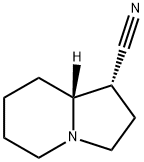 1-Indolizinecarbonitrile,octahydro-,(1R,8aR)-(9CI) Structure