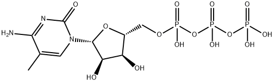 5-甲基胞苷 5'-三磷酸酯,327174-86-7,结构式