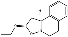 2H-Isoxazolo[3,2-a]isoquinoline,2-ethoxy-1,5,6,10b-tetrahydro-,(2S,10bS)-(9CI) Struktur