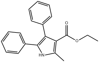 ETHYL 4,5-DIPHENYL-2-METHYL-3-PYRROLECARBOXYLATE|2-甲基-4,5-二苯基-1H-吡咯-3-羧酸乙酯