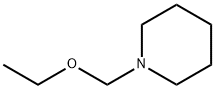 1-(Ethoxymethyl)piperidine 结构式
