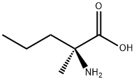 (S)-2-氨基-2-甲基戊酸,3275-37-4,结构式