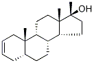 去氧甲基睾酮 结构式