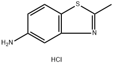 5-氨基-2-甲基苯并噻唑盐酸盐, 32770-99-3, 结构式