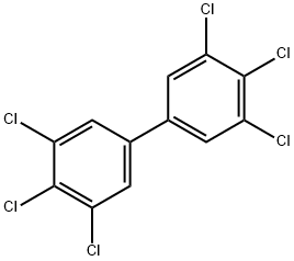 3,3',4,4',5,5'-HEXACHLOROBIPHENYL Structure