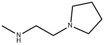 N-甲基-2-吡咯烷乙胺 结构式