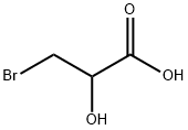 )-3-溴乳酸,32777-03-0,结构式