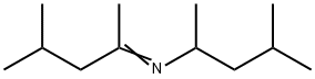 N-(1,3-Dimethylbutylidene)-4-methylpentan-2-amine 结构式