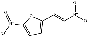 2-Nitro-5-[(E)-2-nitrovinyl]furan 结构式