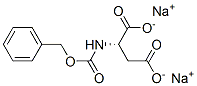 N-(Benzyloxycarbonyl)-L-aspartic acid disodium salt Struktur