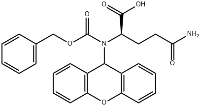 Z-D-GLN(XAN)-OH Structure