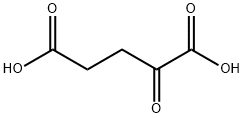2-Ketoglutaric acid Struktur