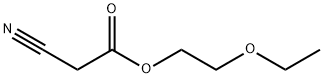 2-Ethoxyethyl cyanoacetate Struktur