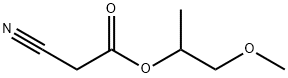 2-METHOXYISOPROPYL CYANOACETATE Structure