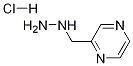 1-(pyrazin-2-ylmethyl)hydrazinehydrochloride Structure