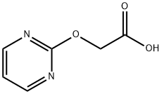 2-(嘧啶-2-基氧基)乙酸 结构式