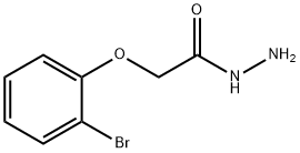 (2-溴-苯氧基)-乙酰肼,328085-17-2,结构式