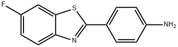 4-(6-Fluorobenzo[d]thiazol-2-yl)benzenaMine Structure