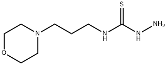 4-(3-モルホリノプロピル)-3-チオセミカルバジド 化学構造式