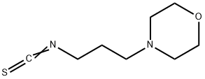 3-(4-吗啉基)丙基异硫氰酸酯, 32813-50-6, 结构式