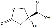 3-Furoicacid,tetrahydro-3-hydroxy-5-oxo-,(R)-(+)-(8CI) 结构式