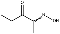 2-ヒドロキシイミノ-3-ペンタノン 化学構造式