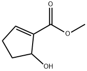 1-Cyclopentene-1-carboxylicacid,5-hydroxy-,methylester(9CI) Structure