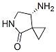 5-Azaspiro[2.4]heptan-4-one,7-amino-,(7R)-(9CI) Structure